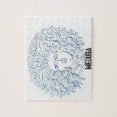 Medusa - Kopf Puzzle (Vertikal)