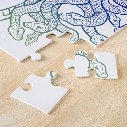 Medusa-Kopf Puzzle (Seite)