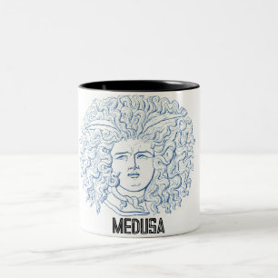 Medusa - Kopf Zweifarbige Tasse
