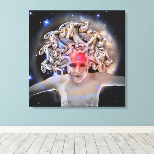 Medusa Leinwanddruck (Insitu (Holzboden))