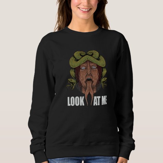 Medusa Look At Me Sweatshirt (Vorderseite)