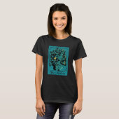Medusa Love Snake head Tarot Card Snakes Ancient G T-Shirt (Vorne ganz)