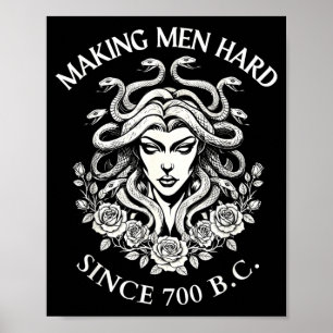 Medusa macht Männer seit 700 v. Chr. griechisch lu Poster