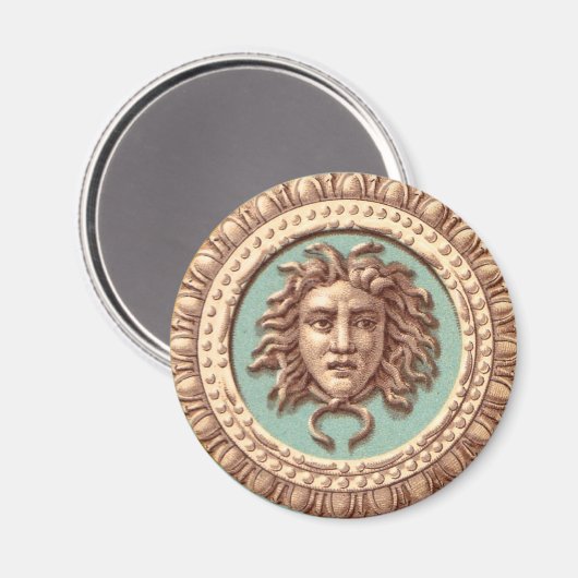 Medusa Magnet (Vorderseite/Rückseite)