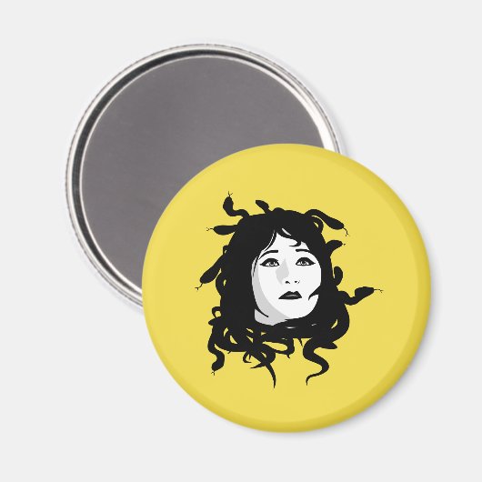 Medusa Magnet (Vorderseite/Rückseite)