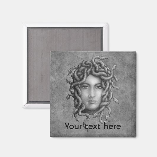 Medusa Magnet (Vorderseite/Rückseite)