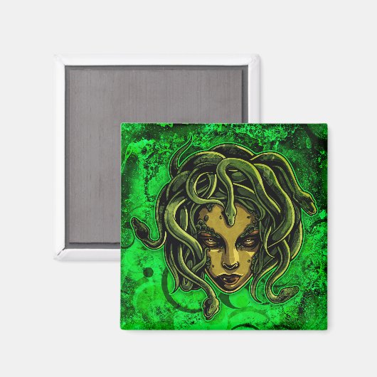 Medusa Magnet (Vorderseite/Rückseite)