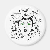Medusa  magnet (Vorne)