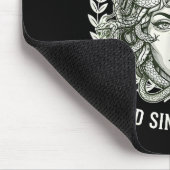 Medusa Making Men Hard Since 700 Bc Greek Funny Fe Mousepad (Ecke)