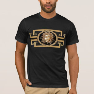 Medusa Medallion Gold T - Shirt