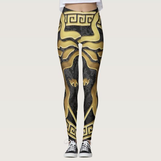 Medusa Metallica Leggings (Vorderseite)