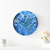 Medusa Metamorphose Große Wanduhr (Zuhause)