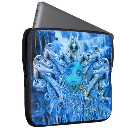 Medusa Metamorphose Laptopschutzhülle (Vorne Rechts)