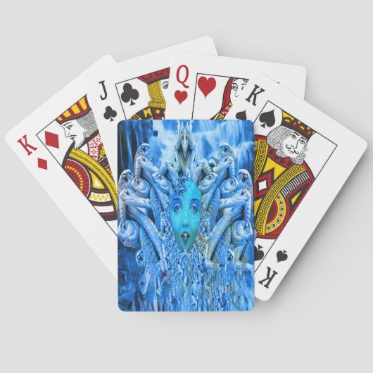 Medusa Metamorphose Spielkarten (Rückseite)