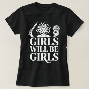 Medusa mit dem Kopf des Perseus Feministin T-Shirt