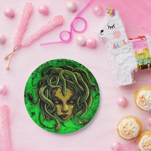 Medusa Pappteller (Party)