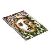 Medusa Portrait eines Gorgon Notizblock (Rechte Seite)