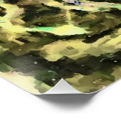 Medusa Portrait eines Gorgon Poster (Ecke)