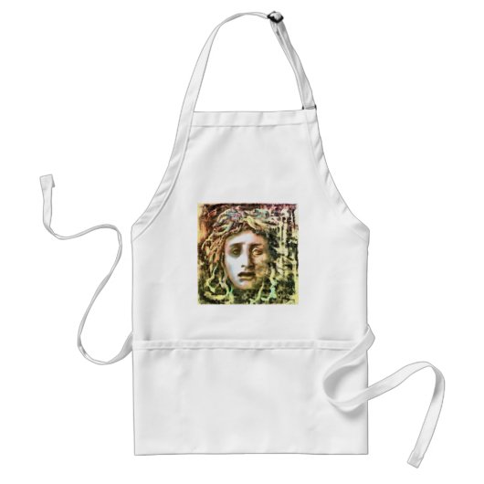 Medusa Portrait eines Gorgon Schürze (Vorne)