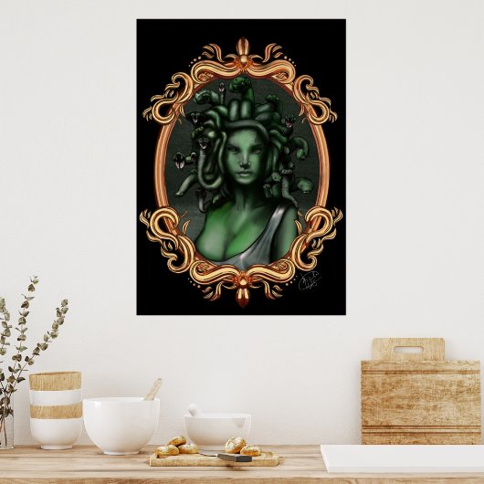 Medusa Poster (Küche)