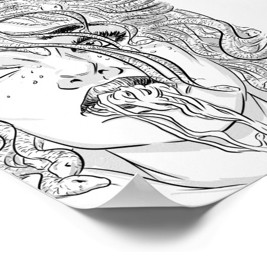Medusa Poster (Ecke)