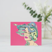 Medusa Postkarte (Stehend Vorderseite)
