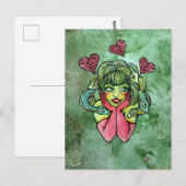 Medusa Postkarte (Vorne/Hinten)