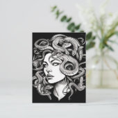 Medusa Postkarte (Stehend Vorderseite)