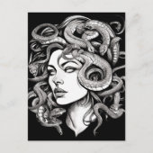 Medusa Postkarte (Vorderseite)