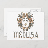 Medusa Postkarte (Vorne/Hinten)