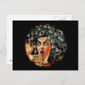 Medusa Postkarte (Vorne/Hinten)