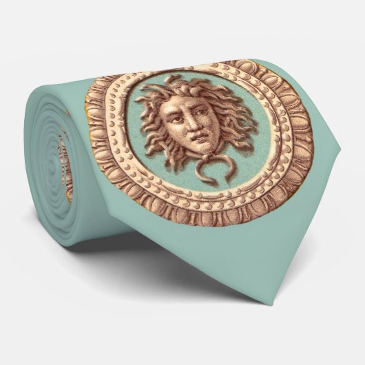 Medusa print  krawatte (Gerollt)