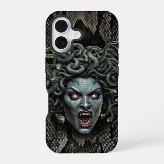 Medusa Queen of Stone iPhone & Galaxy Case 16 Hülle (Rückseite)