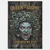 Medusa Queen of Stone Magnet (Vorderseite)