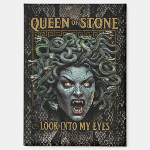 Medusa Queen of Stone Magnet