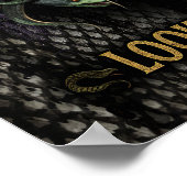 Medusa Queen of Stone Poster (Ecke)