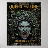 Medusa Queen of Stone Poster (Vorne)