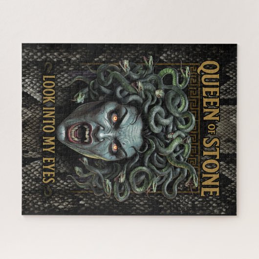 Medusa Queen of Stone Puzzle (Horizontal)