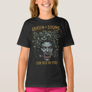 Medusa Queen of Stone Youth T - Shirt - Gotischer