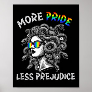 Medusa Regenbogen Mehr Stolz Weniger Vorurteil Lgb Poster