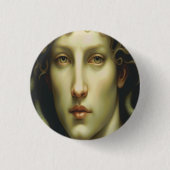 Medusa Renaissance Stil Button (Vorderseite)