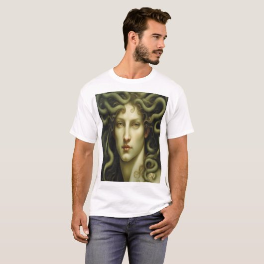 Medusa Renaissance Stil T-Shirt (Vorne ganz)