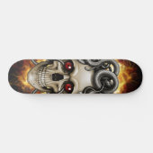 Medusa-Schädel Skateboard (Horizontal)