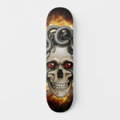 Medusa-Schädel Skateboard (Vorderseite)