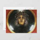 Medusa-Schild Postkarte (Vorne/Hinten)