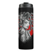 MEDUSA - Schlangenkopfmädchen aus dem griechischen Thermosbecher (Vorderseite)
