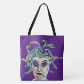 Medusa Self Portrait Tasche (Vorderseite)