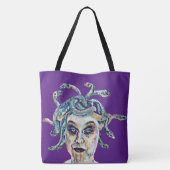 Medusa Self Portrait Tasche (Rückseite)
