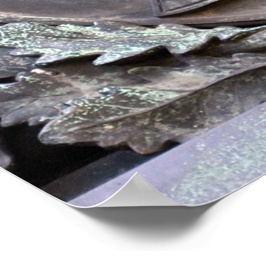 Medusa Shield of Athena Poster (Ecke)