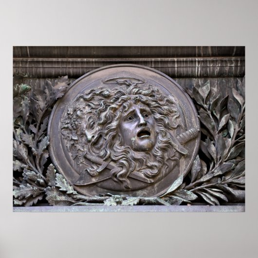 Medusa Shield of Athena Poster (Vorne)